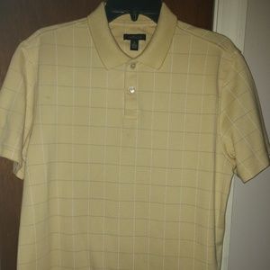 Medium Yellow Van Huesen Polo Shirt